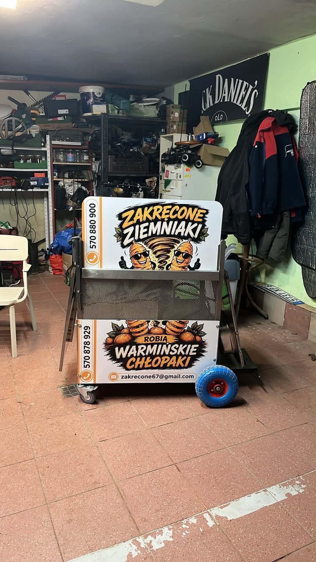Wózek Zakręcone Ziemniaki